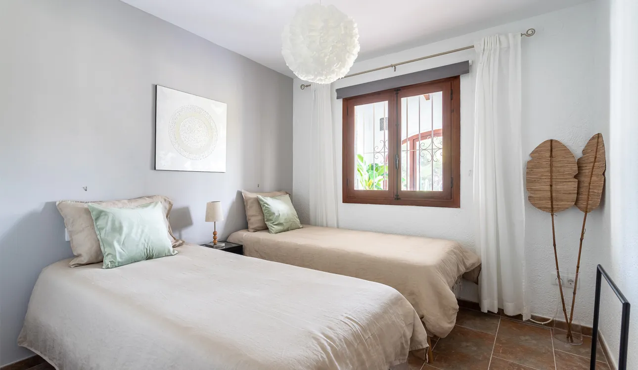 Slaapkamer twee Casa El Portet