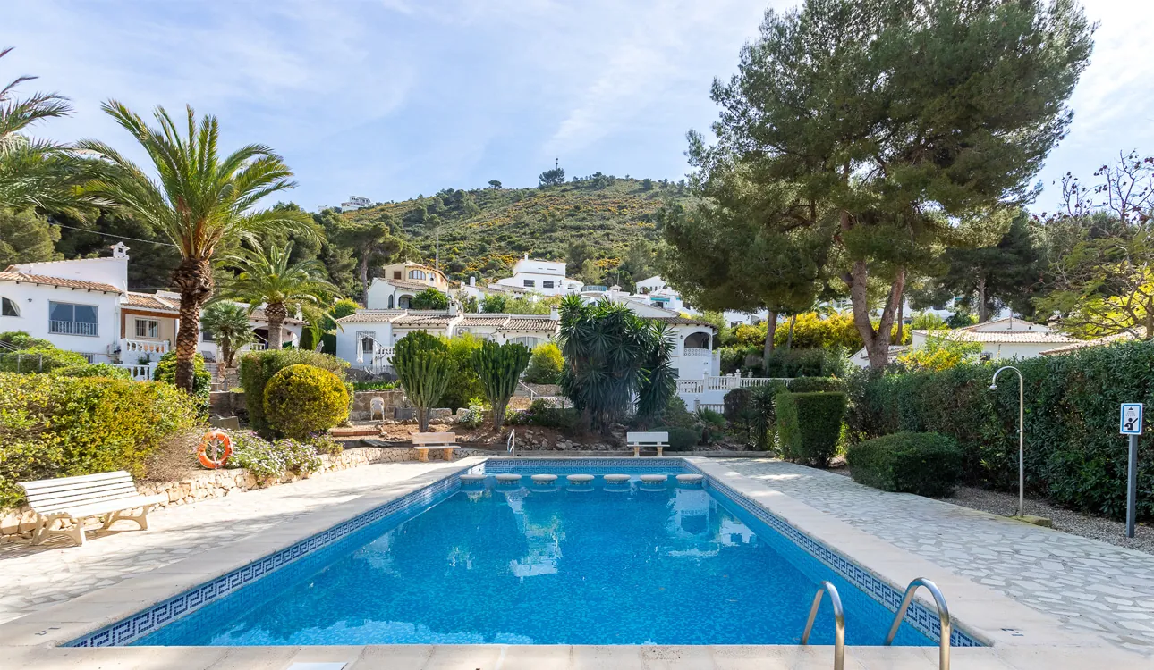 Gedeeld zwembad Casa El Portet